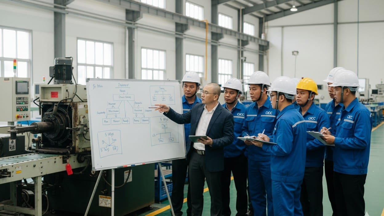 Lộ trình triển khai TPM 5 Whys Gemba Kaizen cùng CiCC
